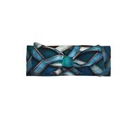 WZYWHJ Colorful Celtic Knot Pattern baby bow headbands and elastic soft hair accessories for newborns and girls
