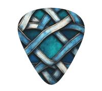 Wzywhj Colorful Celtic Knot Pattern Guitar Pick Easy Grip Uke Picks For Your Bass, Ukulele, Acoustic And Electric Guitar，12 Piece