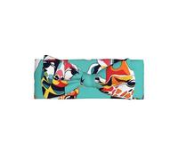 WZYWHJ Colorful Giraffe Fans Lovers Printed baby bow headbands and elastic soft hair accessories for newborns and girls