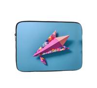 WZYWHJ Colorful Paper Airplanes Printing Shockproof Portable Laptop Sleeve Case 15 inch for Men and Women Business Travel, School, Office Daily Use