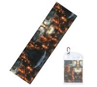 WZYWHJ Cool sports towel 12x40in Fairy Tale World Pattern soft and comfortable absorbent and dry for yoga travel and running