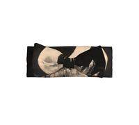 WZYWHJ Crystal on the Moon Printing baby bow headbands and elastic soft hair accessories for newborns and girls