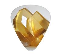 Wzywhj Crystal Sculpture Pattern Guitar Pick Easy Grip Uke Picks For Your Bass, Ukulele, Acoustic And Electric Guitar,12 Piece
