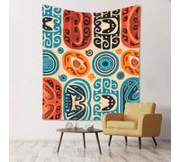 WZYWHJ cultural symbol Printing Wall Decoration Tapestry 60x51in Soft Durable Lightweight for Bedroom and Dorm Room Decor