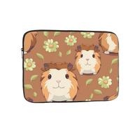 WZYWHJ Cute Guinea Pig Prints Shockproof Portable Laptop Sleeve Case 12 inch for Men and Women Business Travel, School, Office Daily Use