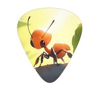 Wzywhj Cute Little Ant Printing Guitar Plectrum Easy Grip Uke Picks Holdingï¼Œ Ukulele, Acoustic And Electric Guitarï¼Œ12 Piece
