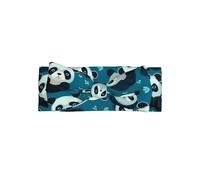 WZYWHJ cute little panda Printed baby bow headbands and elastic soft hair accessories for newborns and girls