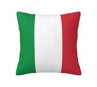 WZYWHJ Decorative Throw Pillow Cases 26"x26" Italian Flag Printing Double-Sided Design Square Pillowcases for Home Bed Sofa Living Room Farmhouse Outdoor
