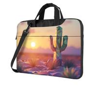 WZYWHJ Desert Day Pattern Ultra-thin portable single-shoulder laptop bag 15.6 inch computer accessories soft shockproof for laptops