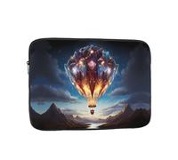 WZYWHJ Diamonds on hot air Balloons Printing Shockproof Portable Laptop Sleeve Case 12 inch for Men and Women Business Travel, School, Office Daily Use