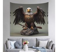 WZYWHJ Eagle Guarding the Sword Printing Indoor Decor Tapestry 60x51 in : Soft, Quality and lightweight Suitable for wall hanging tapestries