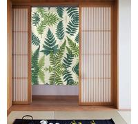 WZYWHJ Encyclopedia of Ferns Prints Curtains - Versatile Room Dividers for Home, Office, Kitchen, Bathroom - Stylish and Functional Curtain 34 x 56 in