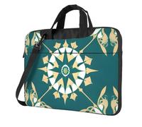 WZYWHJ Exotic style floral Picture Ultra-thin portable single-shoulder laptop bag 14 inch computer accessories soft shockproof for laptops