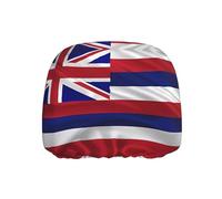WZYWHJ Flag of Hawaii American Picture Seat Head Pillowcase Car Truck General Motors Parts Protective Cover one Pack