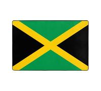 WZYWHJ Flag of Jamaica Printed Anti-Slip Floor mat Carpet Rug 72"x48" for Living Room Office Coffee Table Bed Balcony