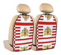WZYWHJ Flag of The Senate of Bremen Picture Car seat Anti Kick Storage pad 2 Pieces, Multi-Functional Storage Bag seat Protector After Installation