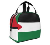 WZYWHJ Flag of The State of Palestine Prints Quality Lunch Bag Portable Insulated Portable Lunch Bags Lunch Bags Rugged