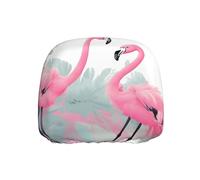 WZYWHJ Flamingo Printed Seat Head Pillowcase Car Truck General Motors Parts Protective Cover one Pack