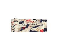 WZYWHJ flying birds crane heron Picture baby bow headbands and elastic soft hair accessories for newborns and girls