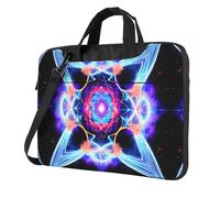 WZYWHJ Four Dimensional Space Prints Ultra-thin portable single-shoulder laptop bag 14 inch computer accessories soft shockproof for laptops