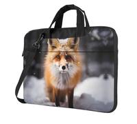 WZYWHJ foxes Picture Ultra-thin portable single-shoulder laptop bag 15.6 inch computer accessories soft shockproof for laptops