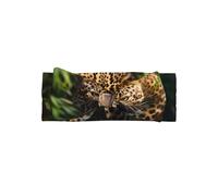 WZYWHJ Funny Leopard Printed baby bow headbands and elastic soft hair accessories for newborns and girls