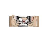 WZYWHJ Funny Piggy Pattern baby bow headbands and elastic soft hair accessories for newborns and girls