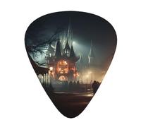 Wzywhj Ghost Town Mania Picture Guitar Pick Easy Grip Uke Picks Comfortable Feel, Ukulele, Acoustic And Electric Guitar，Guitar Plectrums 12'S