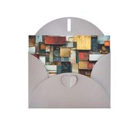 WZYWHJ Gray Holiday Greeting Card for Christmas, Birthday, Anniversary & more Memory Fragments Picture