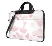 WZYWHJ Hand-painted floral line pattern Prints Ultra-thin portable single-shoulder laptop bag 13 inch computer accessories soft shockproof for laptops