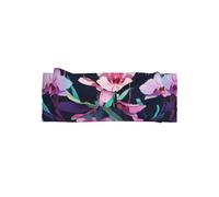 WZYWHJ Holographic Orchid prints baby bow headbands and elastic soft hair accessories for newborns and girls