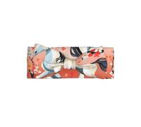 WZYWHJ Horse in Front Flowering Trees Printed baby bow headbands and elastic soft hair accessories for newborns and girls