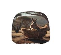 WZYWHJ Kangaroo Cradle Picture Seat Head Pillowcase Car Truck General Motors Parts Protective Cover one Pack