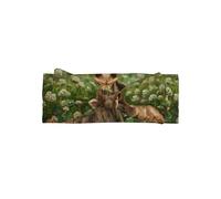 WZYWHJ Koala in the clover Printing baby bow headbands and elastic soft hair accessories for newborns and girls