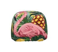 WZYWHJ Lemon Pineapple Flamingo Picture Seat Head Pillowcase Car Truck General Motors Parts Protective Cover one Pack