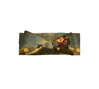 WZYWHJ Little ant and butterfly Printing baby bow headbands and elastic soft hair accessories for newborns and girls