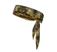 WZYWHJ Little ant and Butterfly Printing Headbands,Sports Head Tie,Headband for Men and Women,Hair Band for Running Workout Football