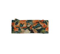 WZYWHJ Little rabbit under the morning glory Printed baby bow headbands and elastic soft hair accessories for newborns and girls