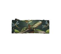 WZYWHJ Lizard catching dragonflies Printed baby bow headbands and elastic soft hair accessories for newborns and girls