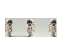 WZYWHJ Lonely Astronaut printing Extra large rubber keyboard pad, thickened anti slip Office desk cushion