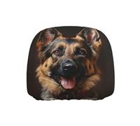 WZYWHJ Loyal German Shepherd Printed Seat Head Pillowcase Car Truck General Motors Parts Protective Cover one Pack