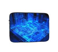 WZYWHJ Luminous Modeling Picture Shockproof Portable Laptop Sleeve Case 15 inch for Men and Women Business Travel, School, Office Daily Use