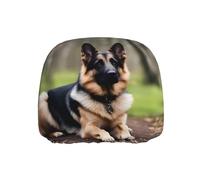 WZYWHJ Maple German Shepherd Dog Picture Seat Head Pillowcase Car Truck General Motors Parts Protective Cover one Pack