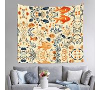 WZYWHJ Marine Life Picture Indoor Decor Tapestry 60x51 in : Soft, Quality and lightweight Suitable for wall hanging tapestries