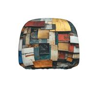 WZYWHJ Memory Fragments Pattern Seat Head Pillowcase Car Truck Parts Protective Cover one Pack