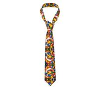 WZYWHJ Men's Necktie - Fashion Printed Silk Tie for Business, daily life, work, party 57X3.1 inch Lego (toys) s Picture