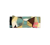 WZYWHJ Mid-Century Modern Art Cat Printed baby bow headbands and elastic soft hair accessories for newborns and girls