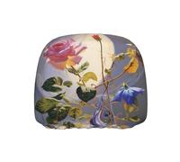 WZYWHJ Morning Glory and Rose Printed Seat Head Pillowcase Car Truck General Motors Parts Protective Cover one Pack