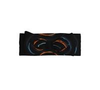WZYWHJ Mysterious Cosmic Black Holes Pattern baby bow headbands and elastic soft hair accessories for newborns and girls
