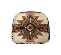 WZYWHJ Native American Painting Printed Seat Head Pillowcase Car Truck General Motors Parts Protective Cover one Pack
